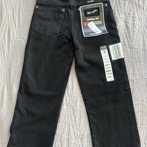 Wrangler Men's Slim Black Jeans